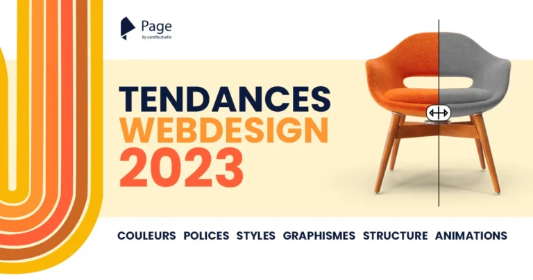 Les tendances webdesign 2023